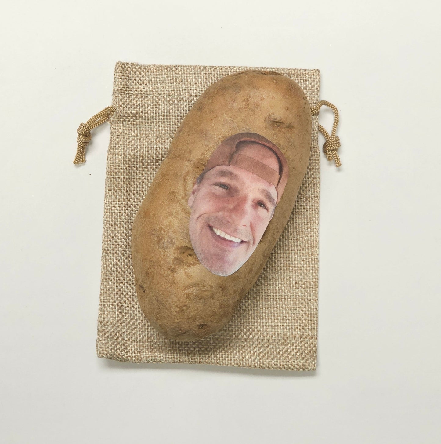 The Best Gift Ever :) BURLAP SACK & POTATO FACE BUNDLE