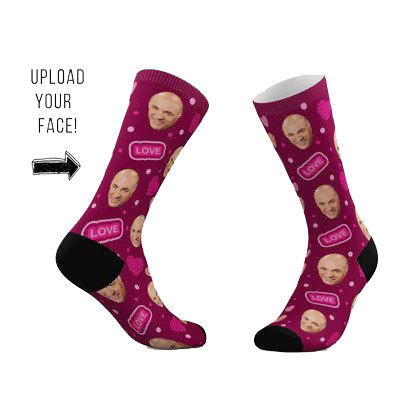 Tribe Socks Custom Love Face Socks