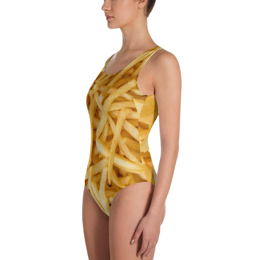 Potato Parcel Fries One-Piece Swimsuit