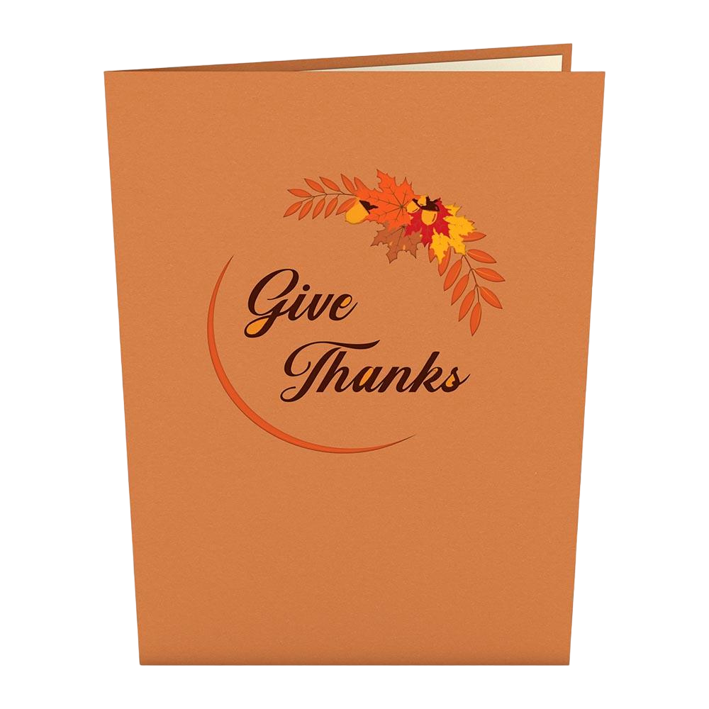 The Best Gift Ever :) Give Thanks Turkey Pop-Up Card