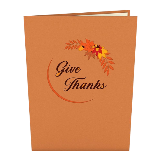 The Best Gift Ever :) Give Thanks Turkey Pop-Up Card