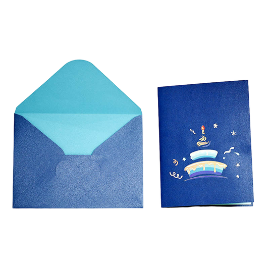 The Best Gift Ever :) Happy Birthday Cake Pop-Up Card