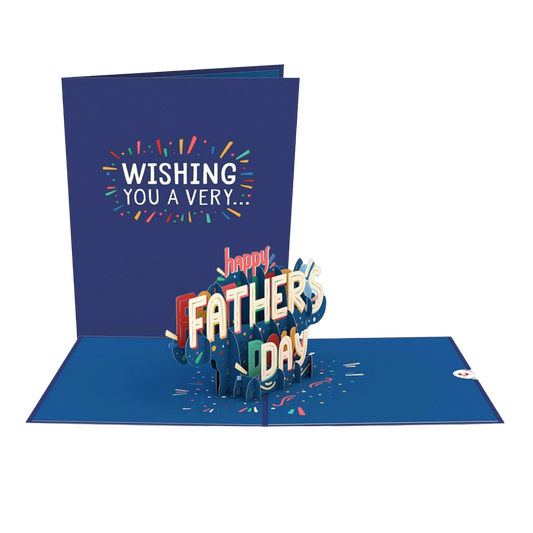Potato Parcel Happy Father's Day Pop-Up Card