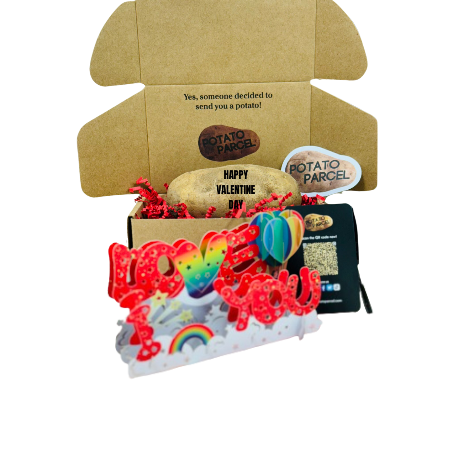 Potato Parcel Happy Valentine's Day Potato Bundle
