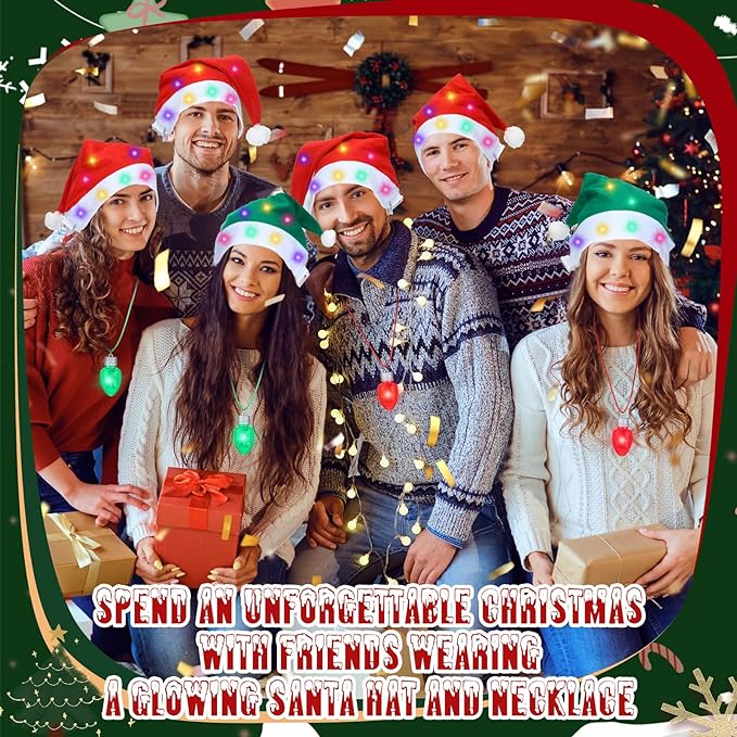 The Best Gift Ever :) LED Christmas Hats