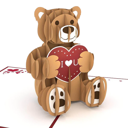 The Best Gift Ever :) Love Bear Pop-Up Card