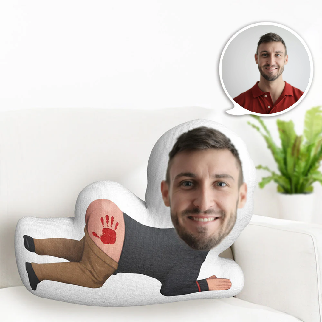The Best Gift Ever :) My Face Pillow Custom Face Photo Pillow Minime Pillow Fun Gifts for Her