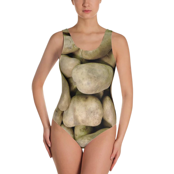 Potato Parcel Potato One-Piece Swimsuit