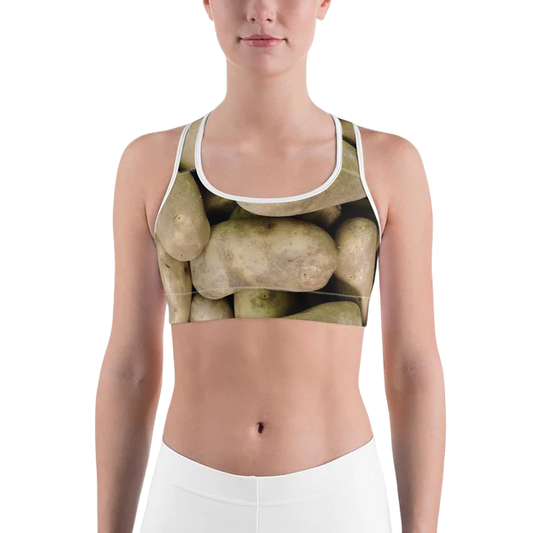 Potato Parcel Russet Potato Sports Bra