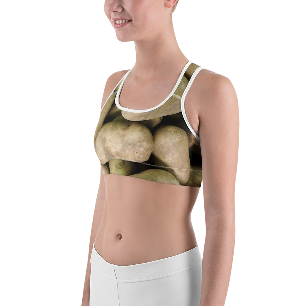 Potato Parcel Russet Potato Sports Bra