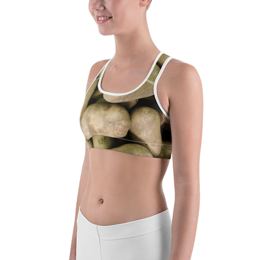 Potato Parcel Russet Potato Sports Bra