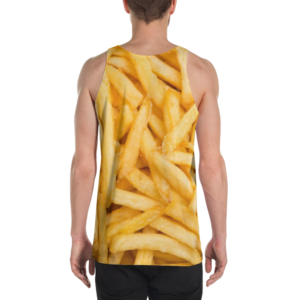 Potato Parcel Unisex Fries Tank Top