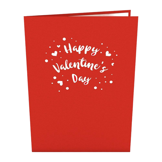 The Best Gift Ever :) Valentine's Day Basket Pop-Up Card