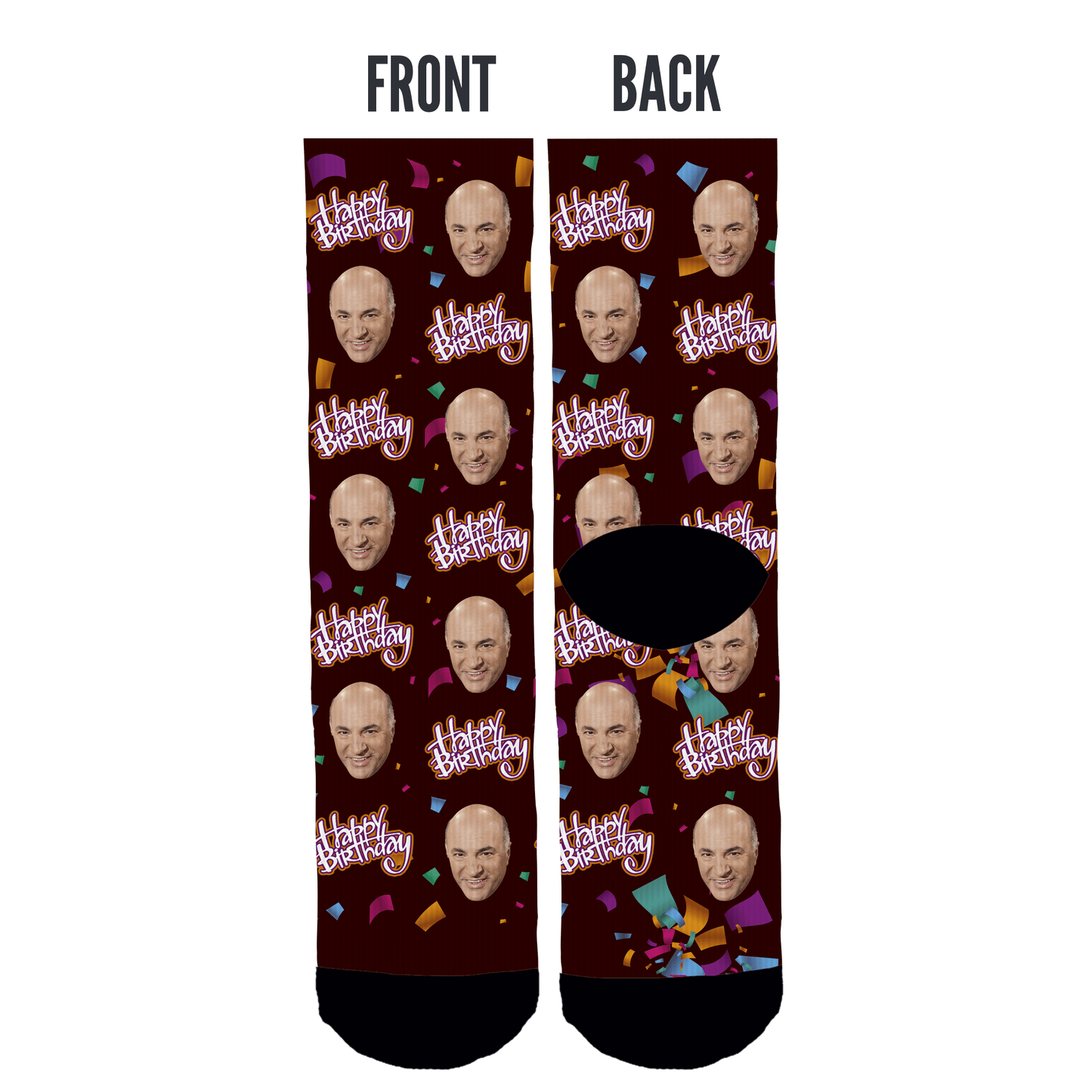 Tribe Socks Custom Birthday Face Socks