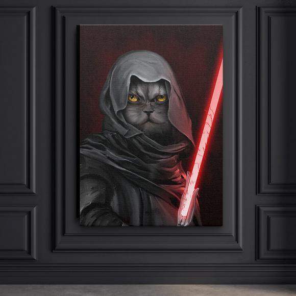 Iconic Paw Darkforce Paw Pet Portrait
