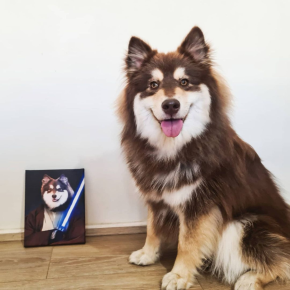 Iconic Paw Lightforce Paw Pet Portrait