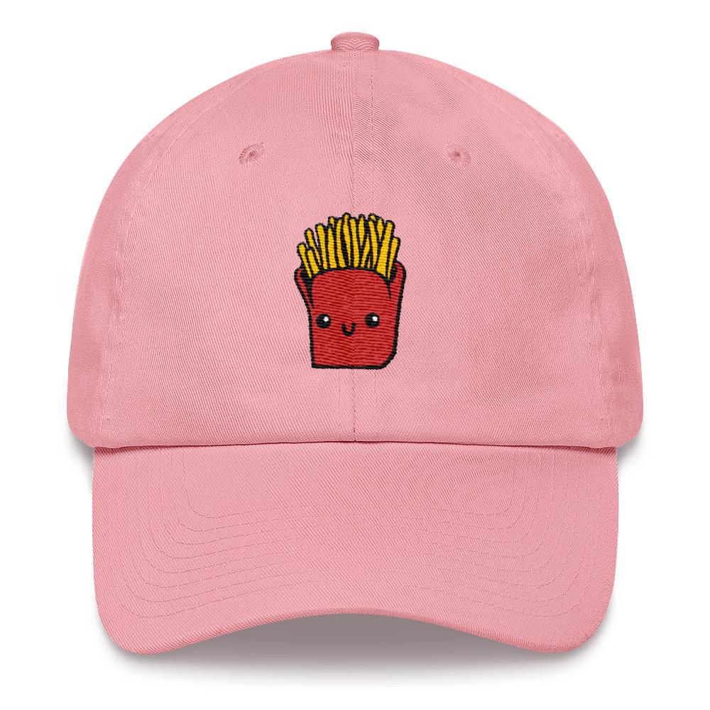 Potato Parcel Mr. Fries Dad Hat Pink