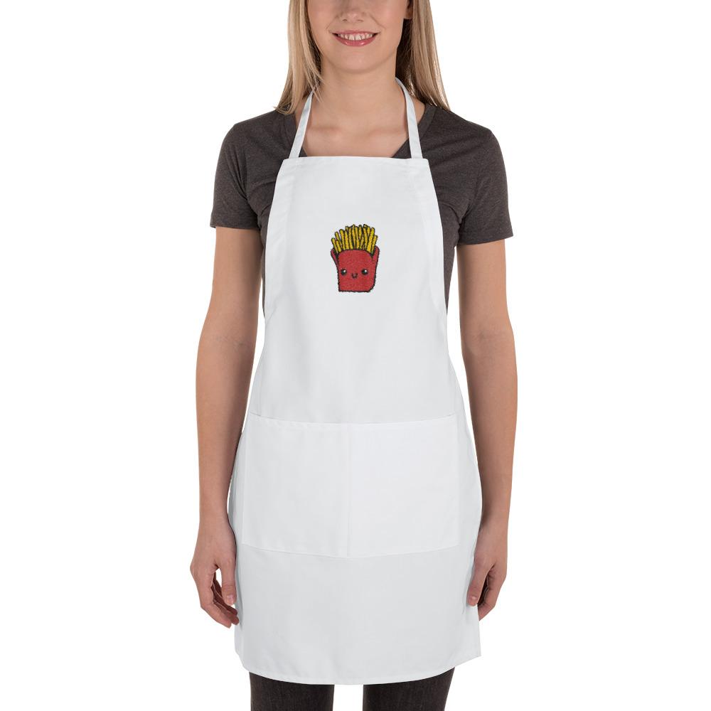 Potato Parcel Mr. Fries Embroidered Apron