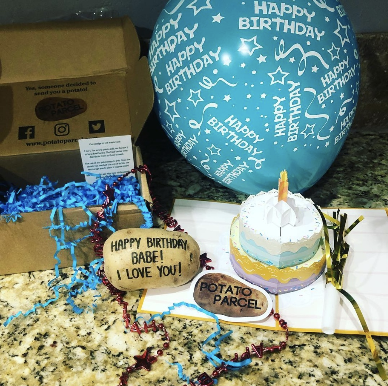 Potato Parcel Potato Birthday Bundle