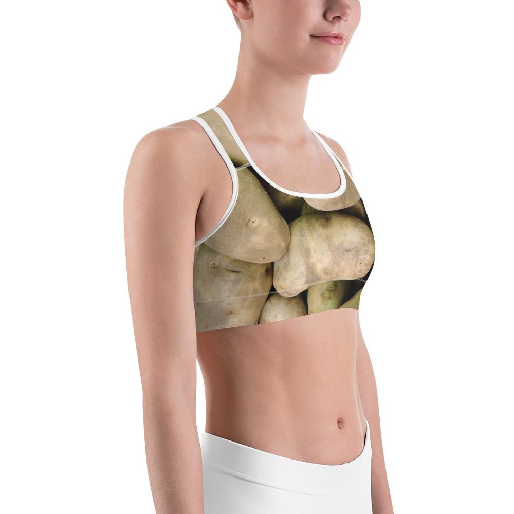 Potato Parcel Russet Potato Sports Bra