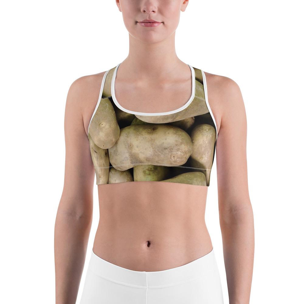 Potato Parcel Russet Potato Sports Bra XS