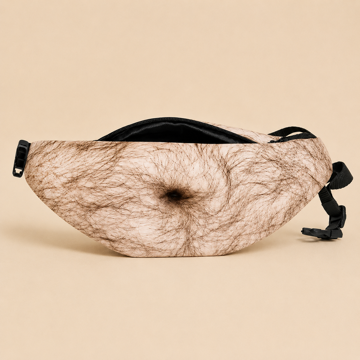 The Best Gift Ever :) Beer Belly Fanny Pack – Funny Dad Bod Waist Bag Extra Hairy Belly