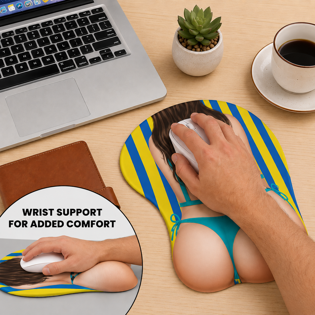 The Best Gift Ever :) Big B*tt Funny & Naughty - Personalized Mouse Pad