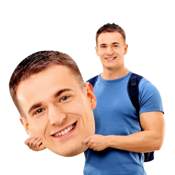 Cardboard Cutout Standees Big Head Cut Out