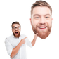 Cardboard Cutout Standees Big Head Cut Out