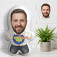 The Best Gift Ever :) Custom Face Pillow Super Dad Minime Personalized Photo Minime Pillow Gifts