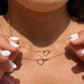 The Best Gift Ever :) Engraved Heart Necklace - with real Rose Bear Giftbox