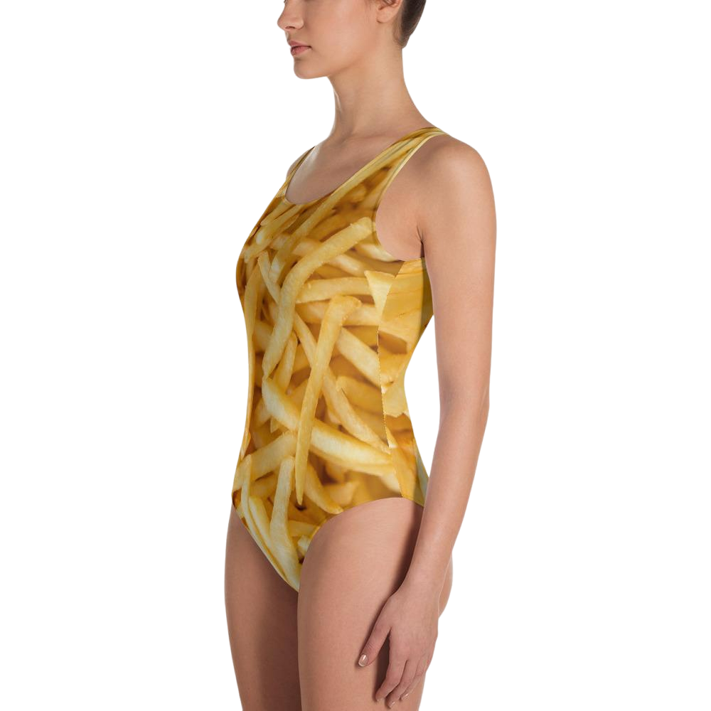 Potato Parcel Fries One-Piece Swimsuit