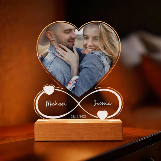The Best Gift Ever :) Personalized Acrylic Light "Forever"