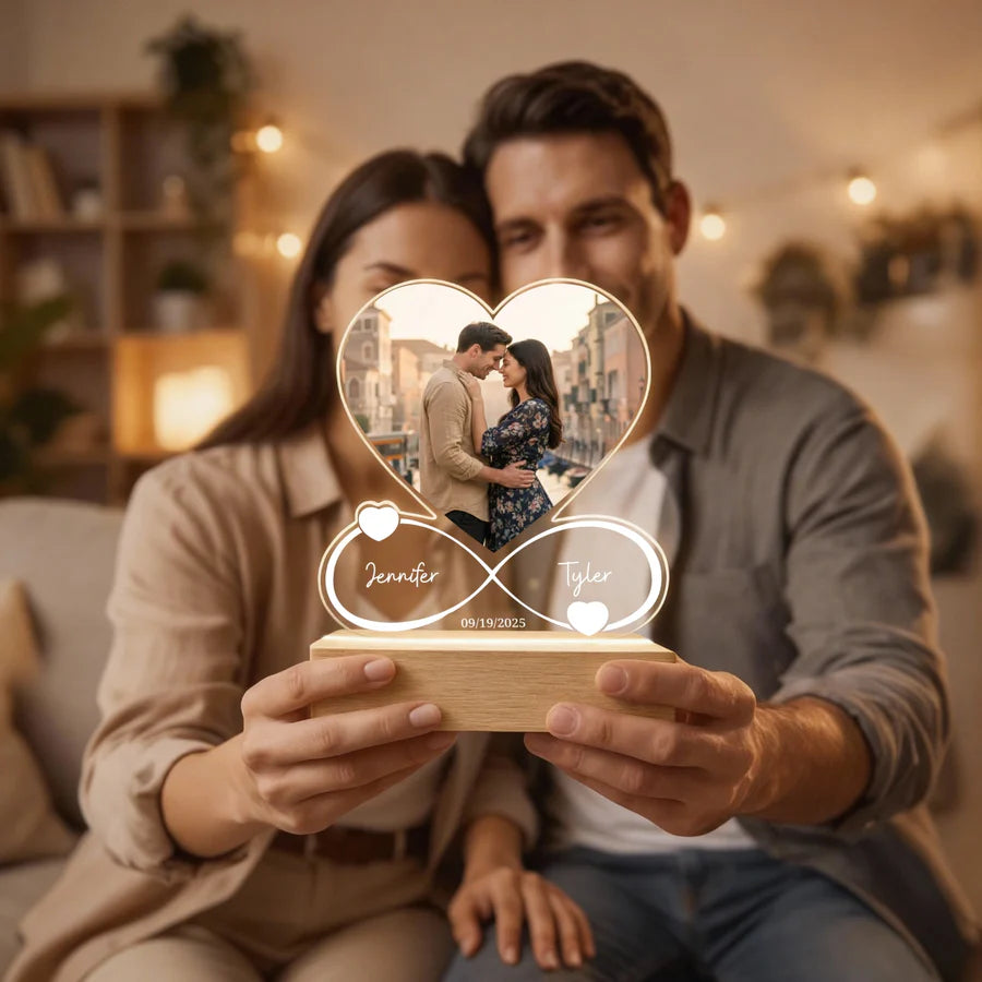 The Best Gift Ever :) Personalized Acrylic Light "Forever"