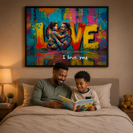 The Best Gift Ever :) Personalized Poster Love "DAD"