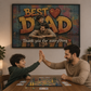 The Best Gift Ever :) Personalized Poster Love "DAD"