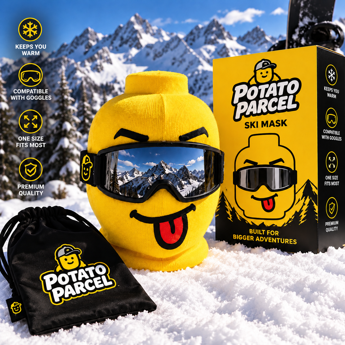 The Best Gift Ever :) Potato Parcel™ – Ski Mask