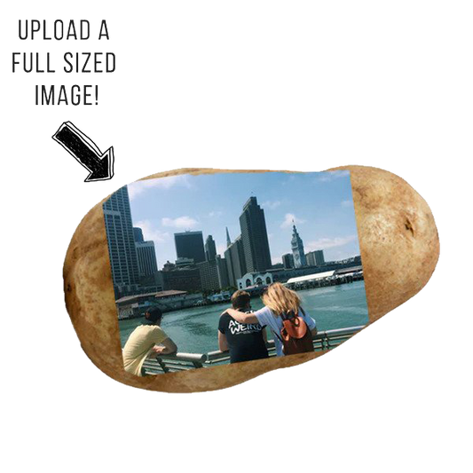 Potato Parcel Potato Postcard