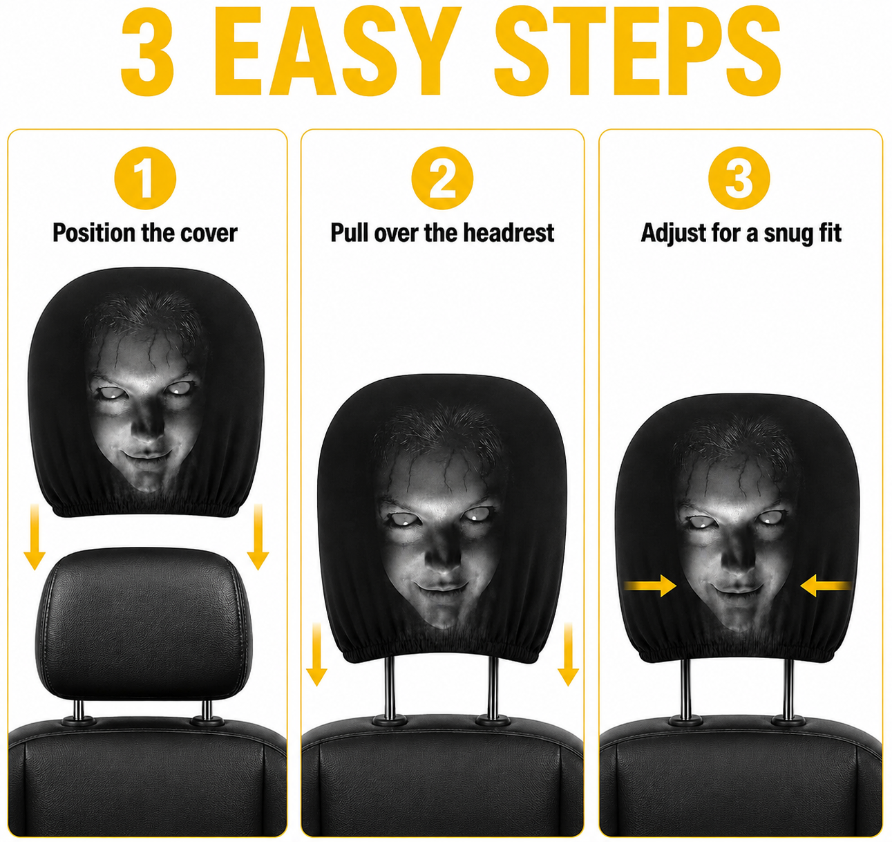 The Best Gift Ever :) Spooky Horror Headrest