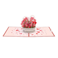 The Best Gift Ever :) Valentine's Day Basket Pop-Up Card