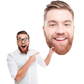 Cardboard Cutout Standees Big Head Cut Out
