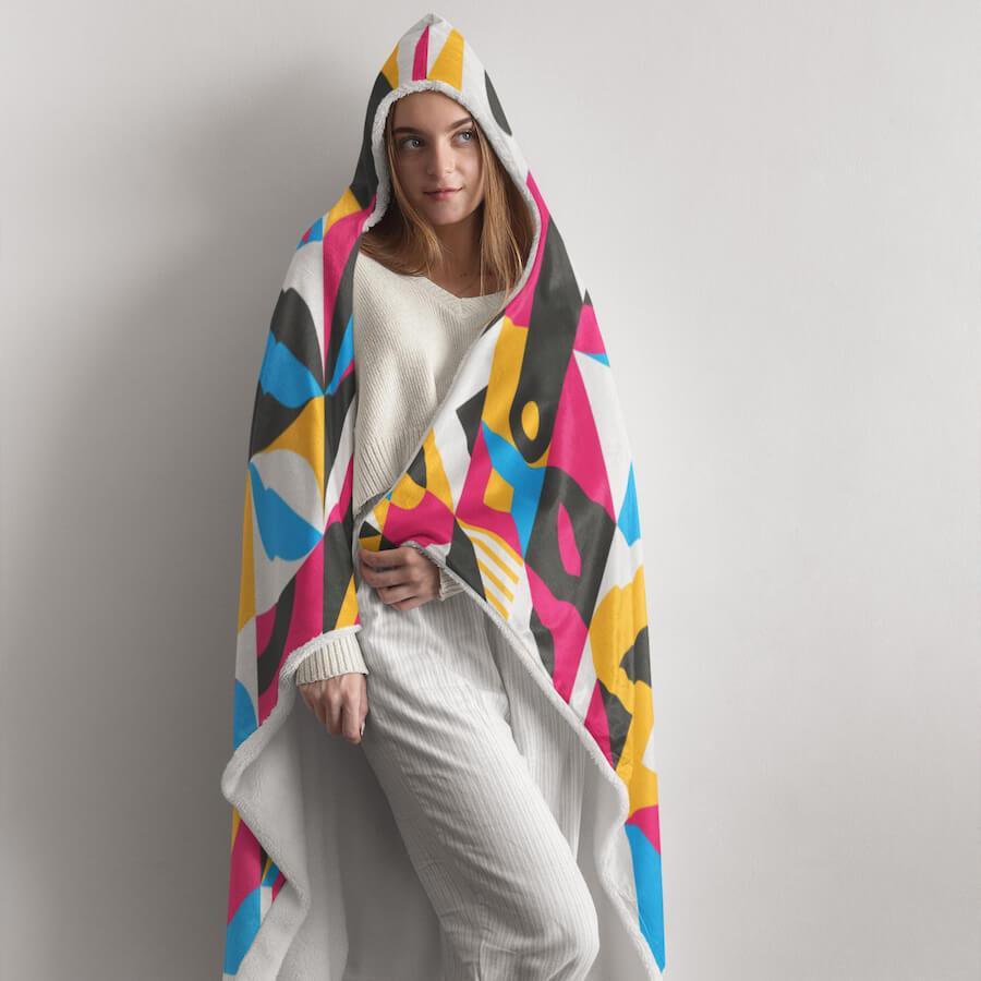 Hooded blanket custom new arrivals