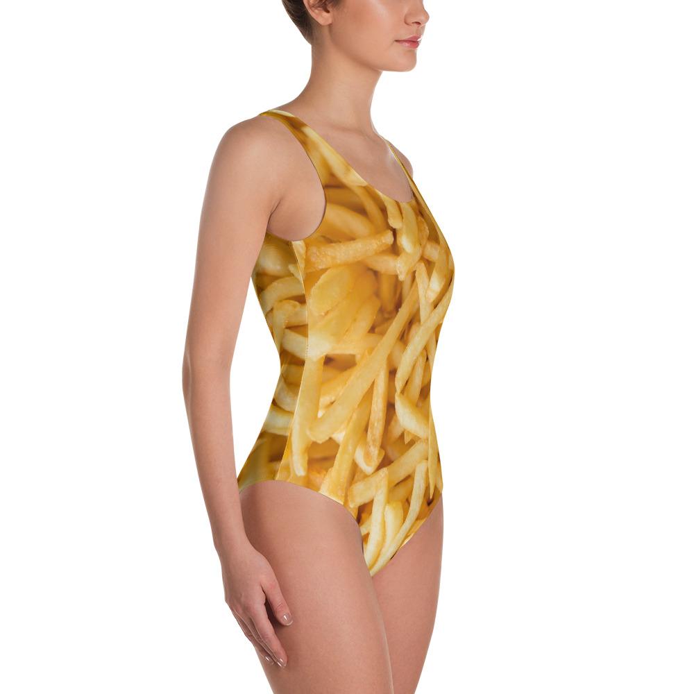 Potato Parcel Fries One-Piece Swimsuit
