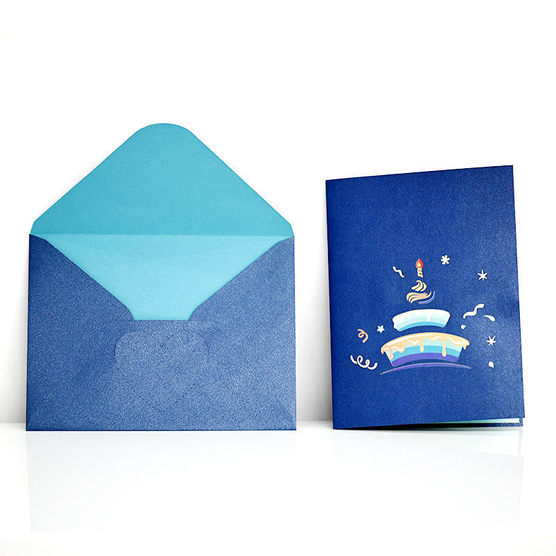 The Best Gift Ever :) Happy Birthday Cake Pop-Up Card
