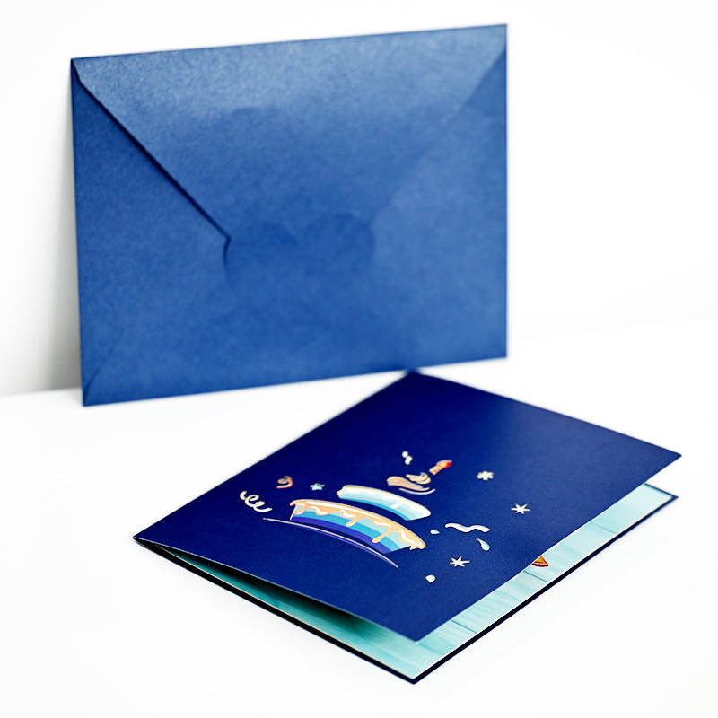 The Best Gift Ever :) Happy Birthday Cake Pop-Up Card