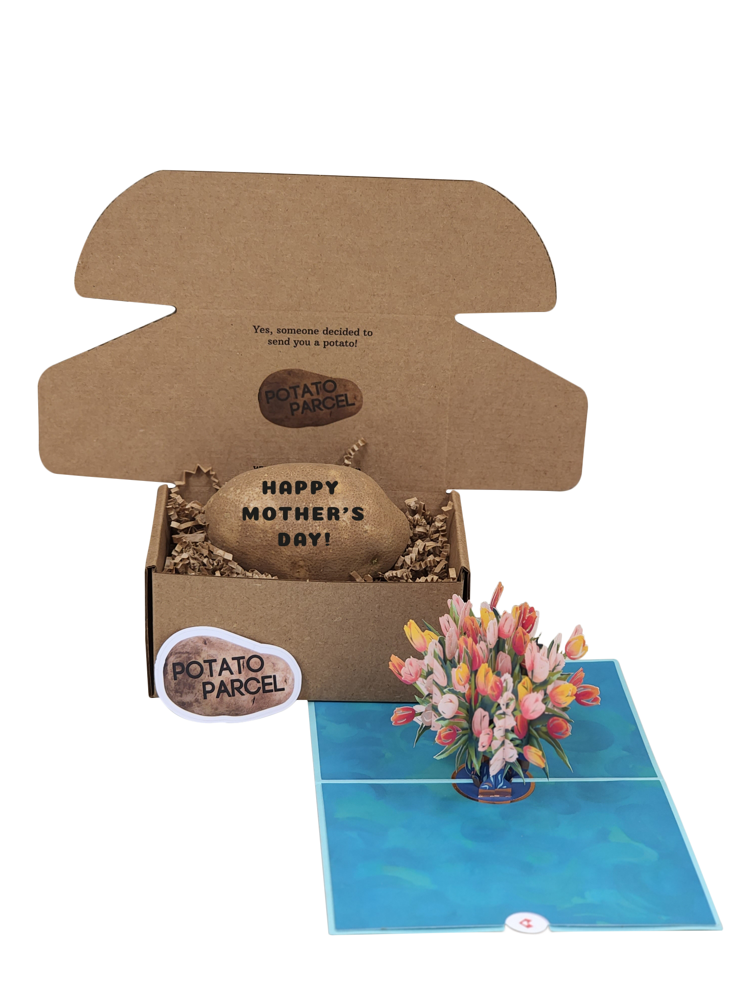 Potato Parcel Mother's Day Flowers Potato Bundle