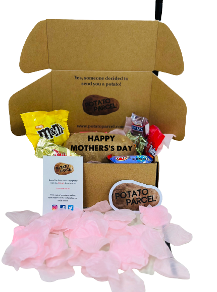 Potato Parcel Mother's Day Rose-Choco Potato Bundle